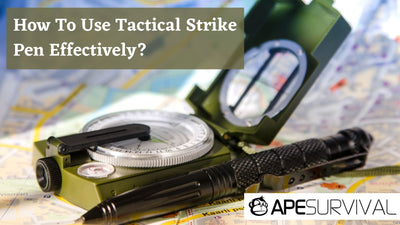 How To Use Tactical Strike Pen Effectively?