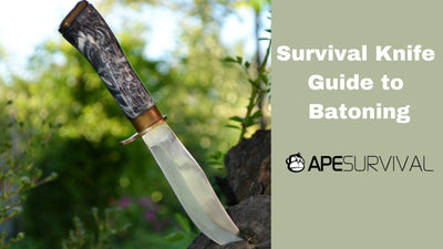 Survival Knife Guide to Batoning