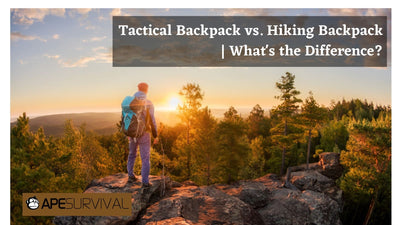 Tactical Backpack vs. Hiking Backpack | What's the Difference?
