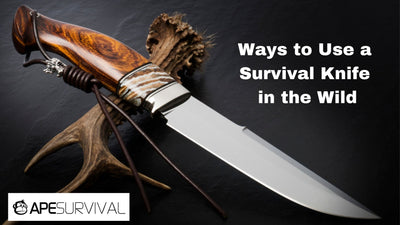 Ways to Use a Survival Knife in the Wild