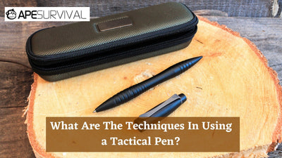 What Are The Techniques In Using a Tactical Pen?