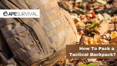 How to Pack a Tactical Backpack?