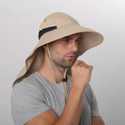 UV Sun Hat Beige - ApeSurvival