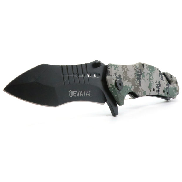 Survival knife [Camo Digital Ice] - Ape Survival