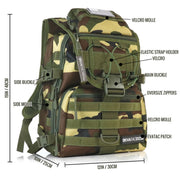 bug-out bag [Jungle Camo] - Ape Survival