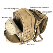 complete bug out bag for sale [Khaki] - Ape Survival