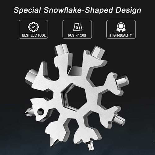 Snowflake Multi-Tool (Silver)
